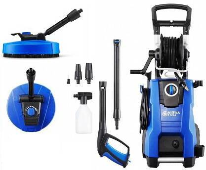 Myjka ciśnieniowa Nilfisk E 145.4-9 P X-TRA EU + szczotka Cleaner Patio